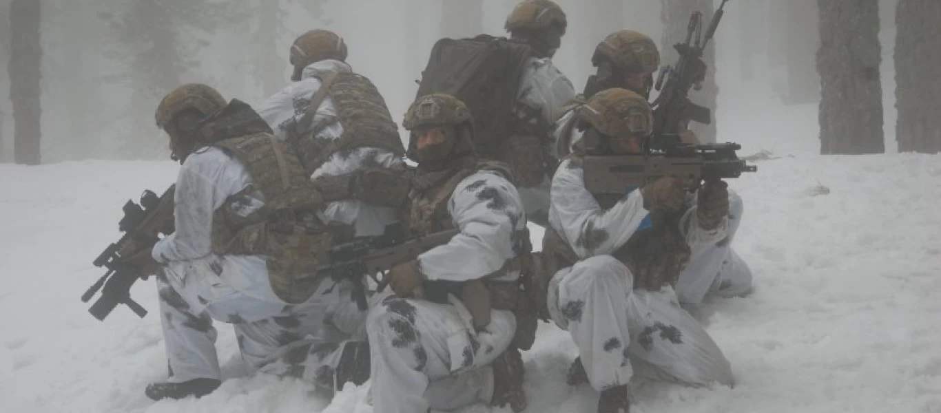 Με τους ΛΟΚατζήδες στα χιόνια: Ασκήσεις υπό το μηδέν στο Τρόοδος - Εντυπωσιακές εικόνες